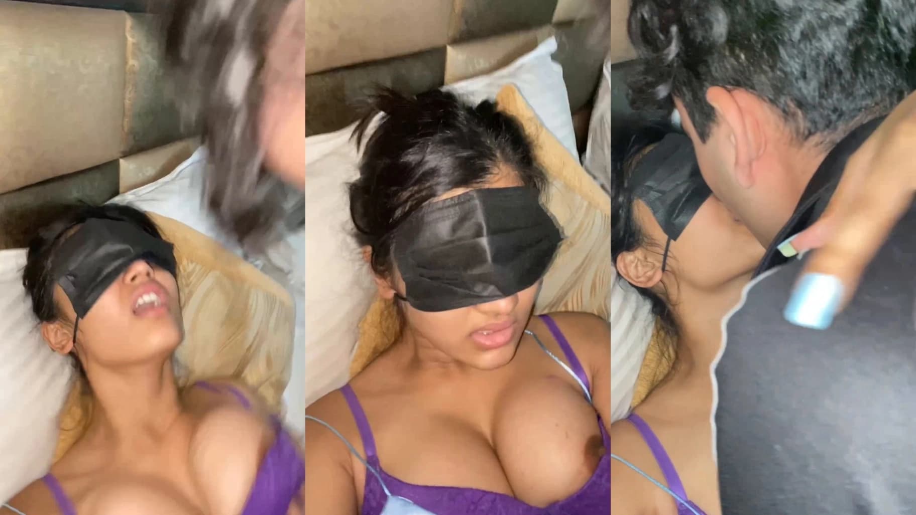 Viral Mask Girl Aditi Nude MMS Gets Her Pussy Fucked Hard While Begging For It - Video 2