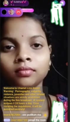 Featured image for Sulekha Chamet Girl Showing Her b00bs and pssy live