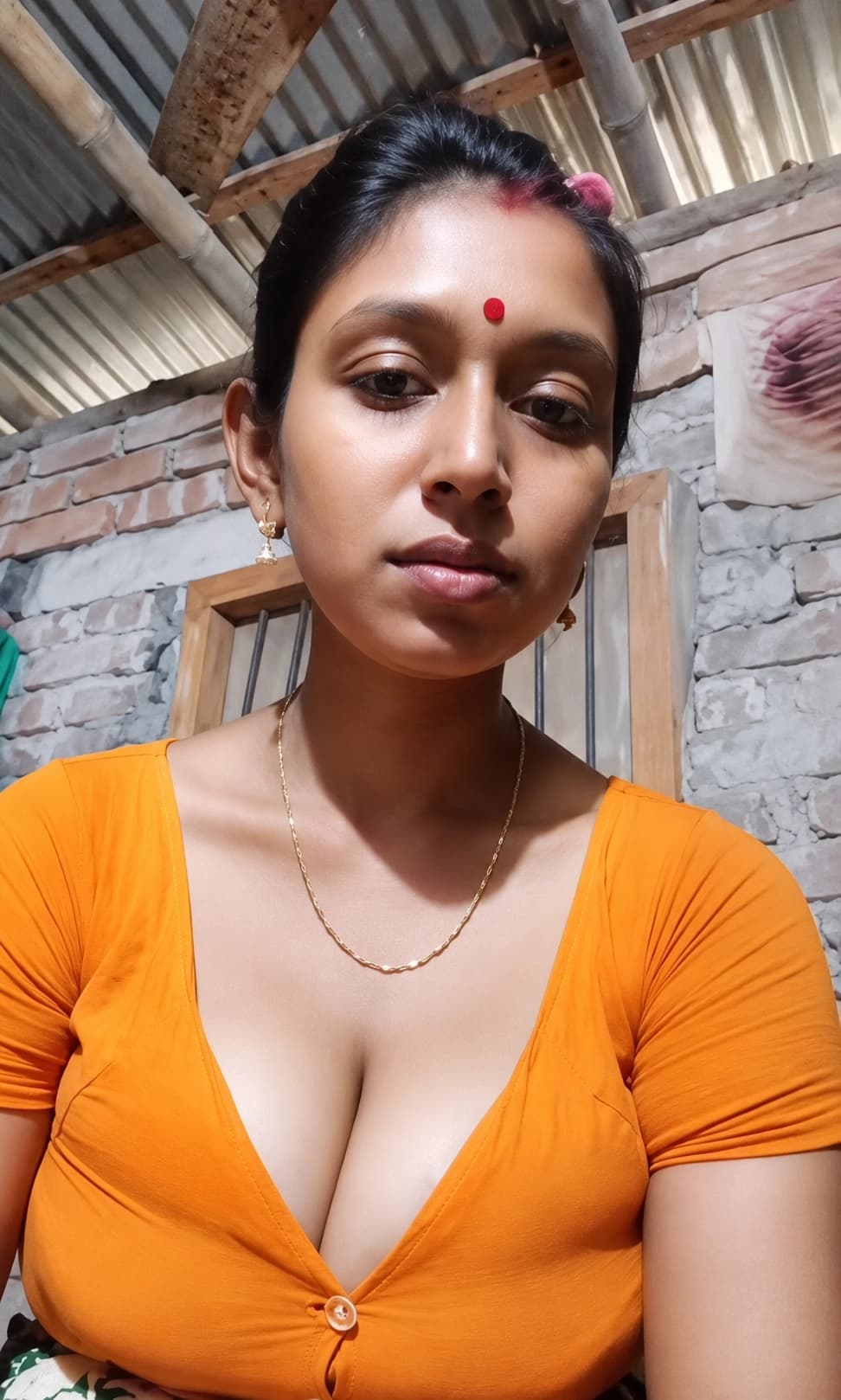 Featured image for Village Bhabhi Showing Her Big Boobs Pinching Her Nipples And Gets Pussy Licked On Cam